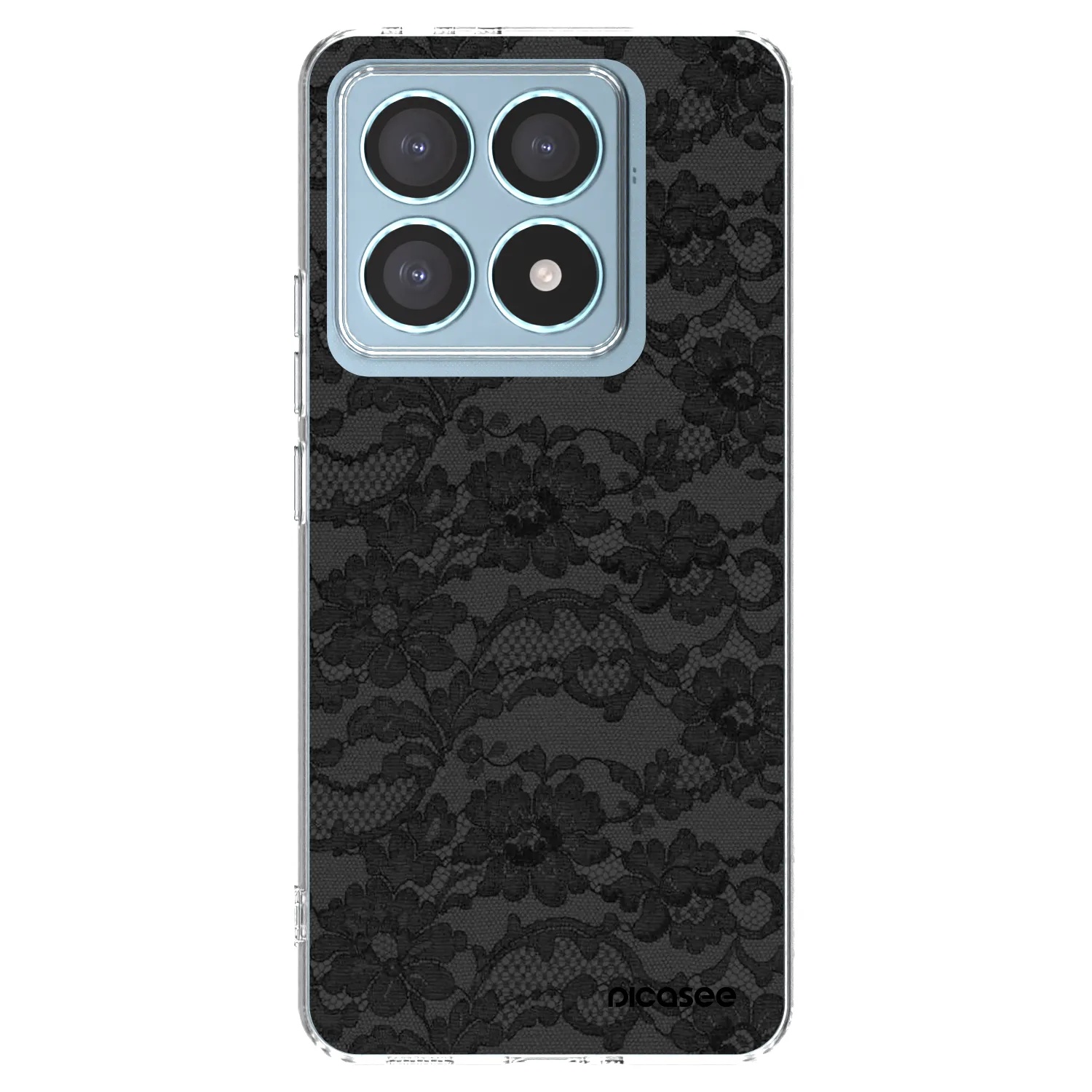 Picasee silikonowe przeźroczyste etui na Xiaomi 14T Pro - Dark Elegance