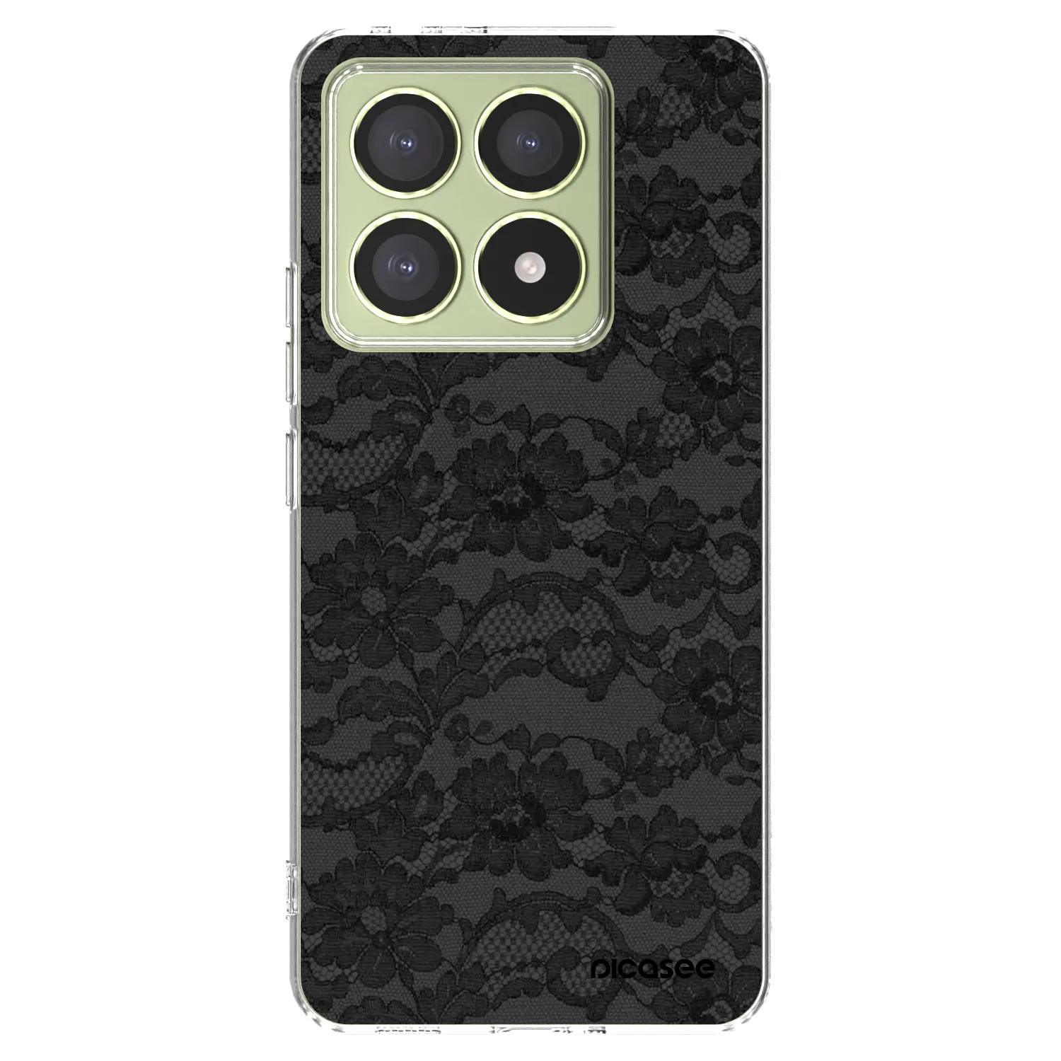 Picasee silikonowe przeźroczyste etui na Xiaomi 14T - Dark Elegance