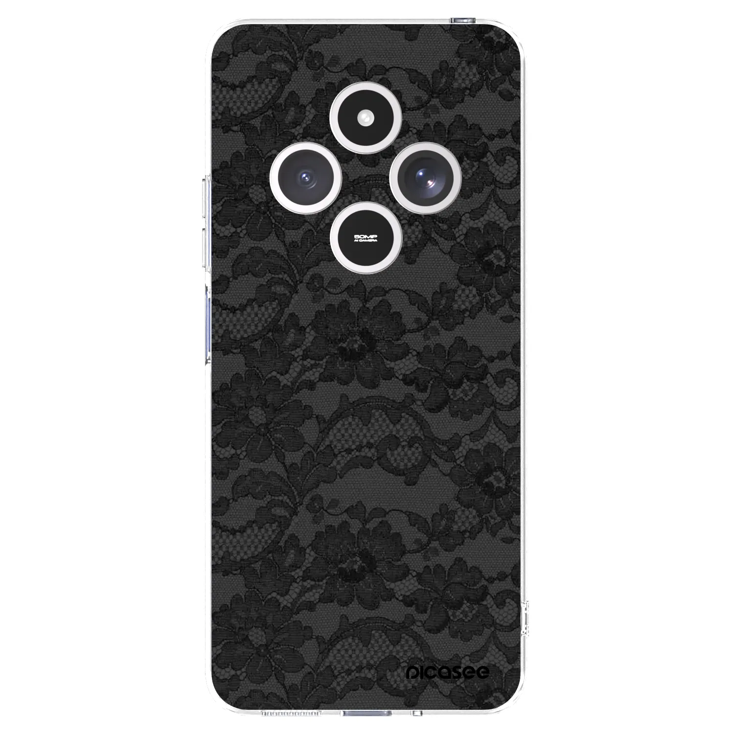 Picasee silikonowe przeźroczyste etui na Xiaomi Redmi 14C - Dark Elegance
