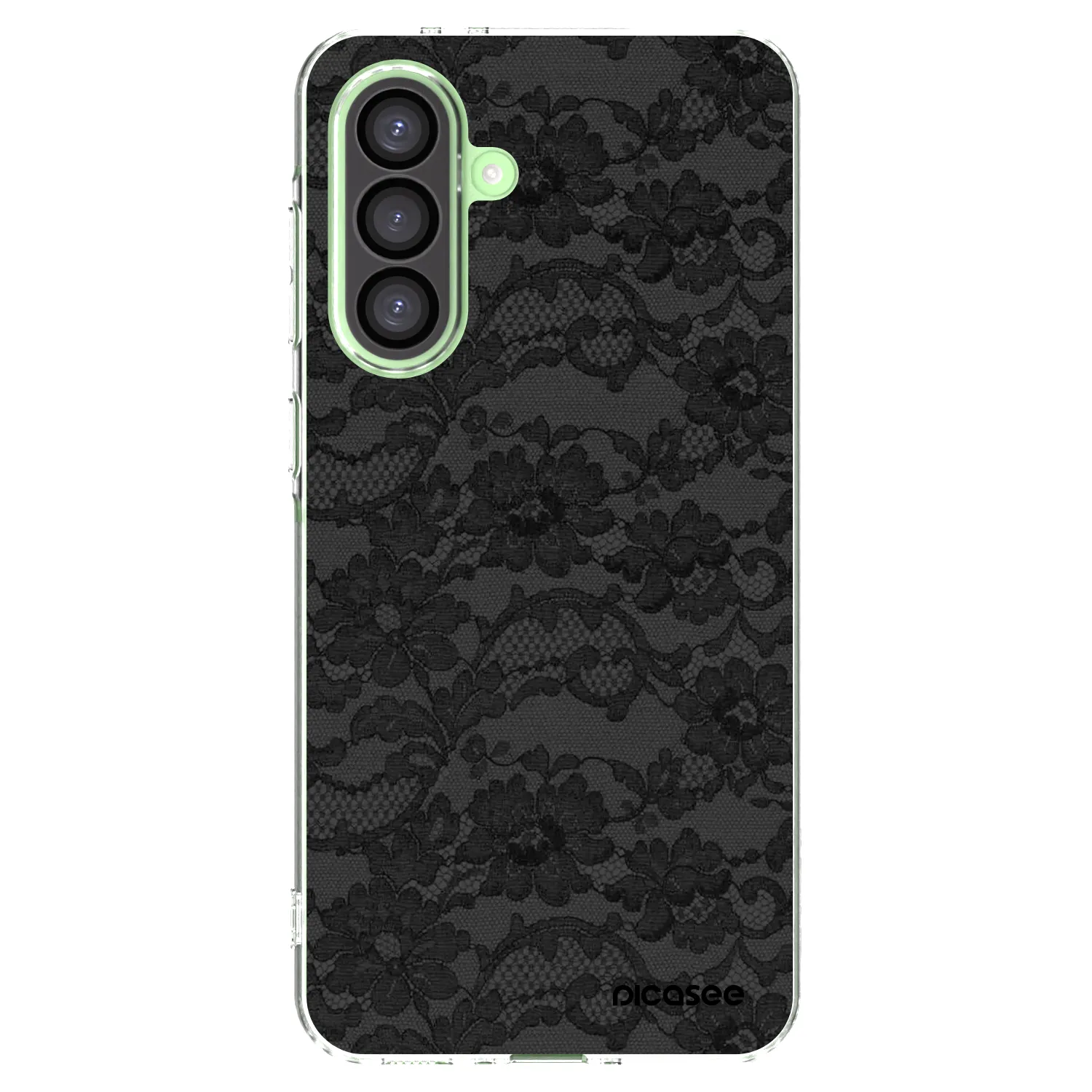 Picasee silikonowe przeźroczyste etui na Samsung Galaxy A26 5G A266B - Dark Elegance