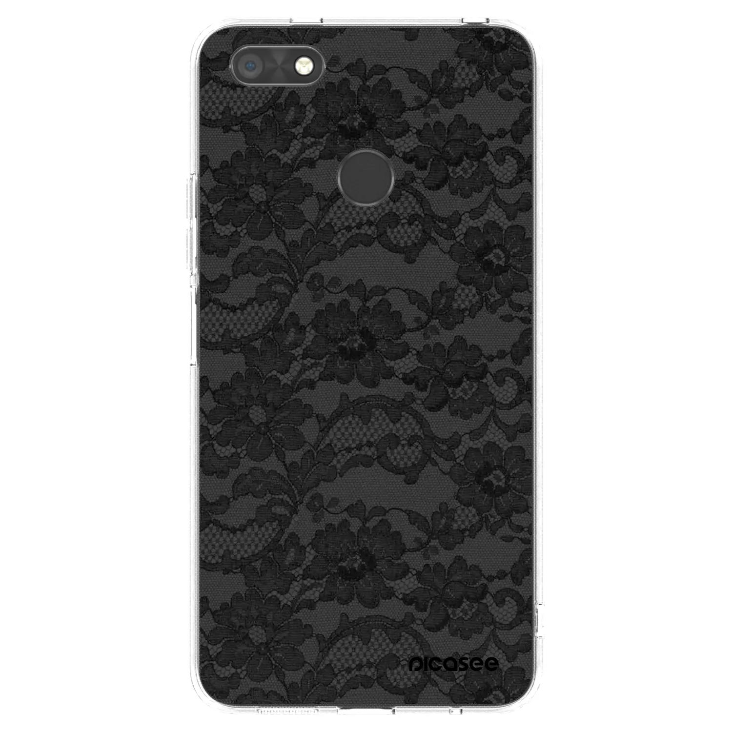 Picasee silikonowe przeźroczyste etui na Huawei P9 Lite Mini - Dark Elegance