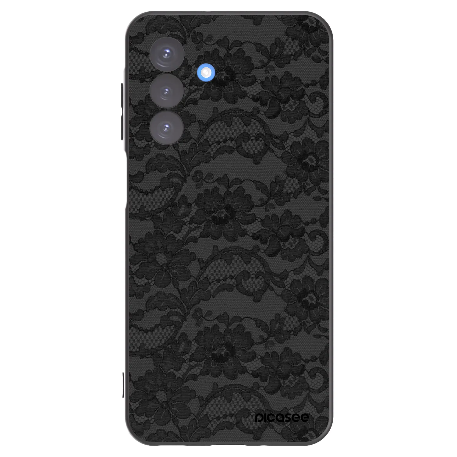 Picasee silikonowe czarne etui na Samsung Galaxy A17 5G - Dark Elegance