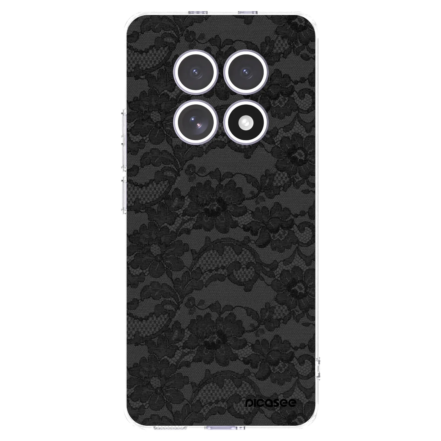 Picasee silikonowe przeźroczyste etui na Xiaomi Redmi Note 15 - Dark Elegance