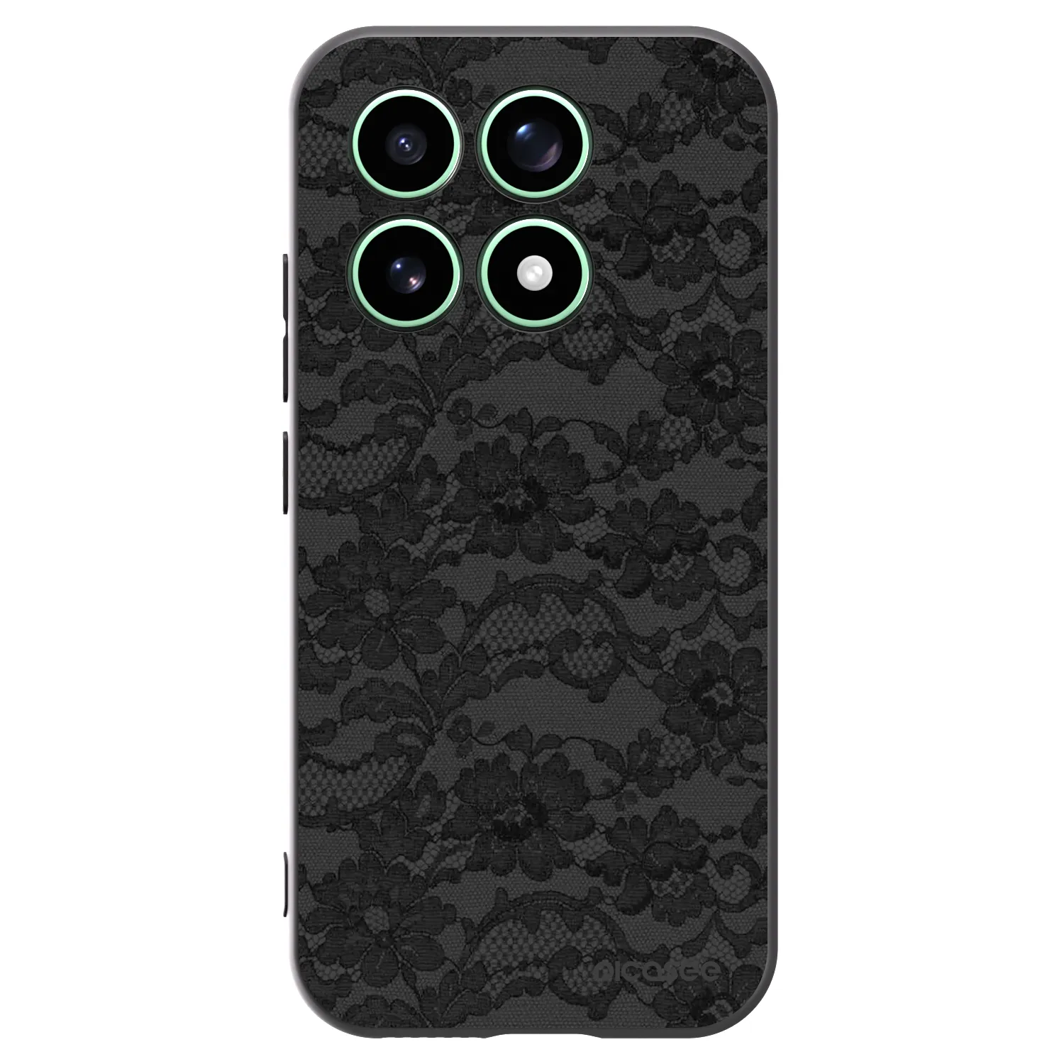 Picasee silikonowe czarne etui na Xiaomi 17 - Dark Elegance