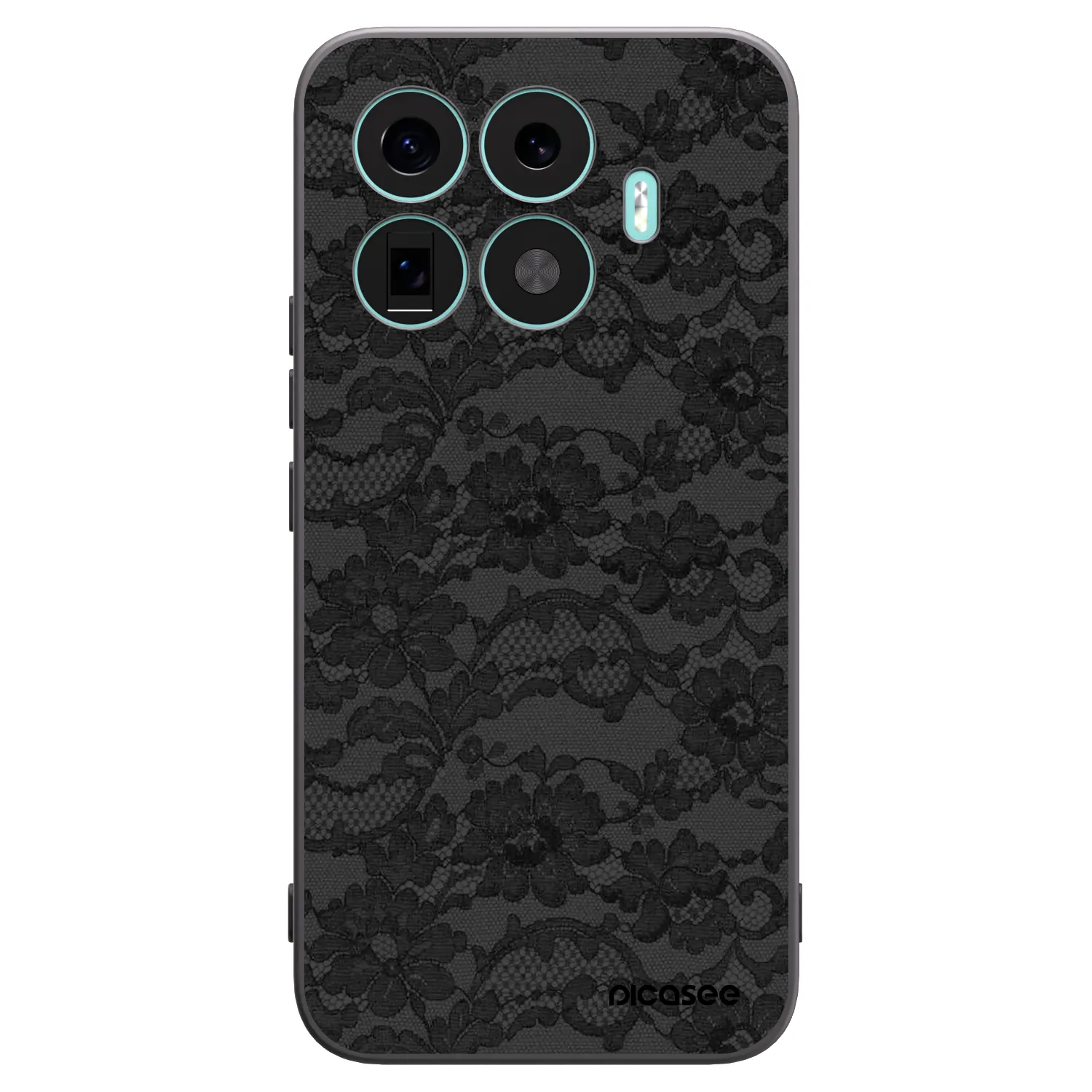 Picasee silikonowe czarne etui na Xiaomi 17T Pro - Dark Elegance