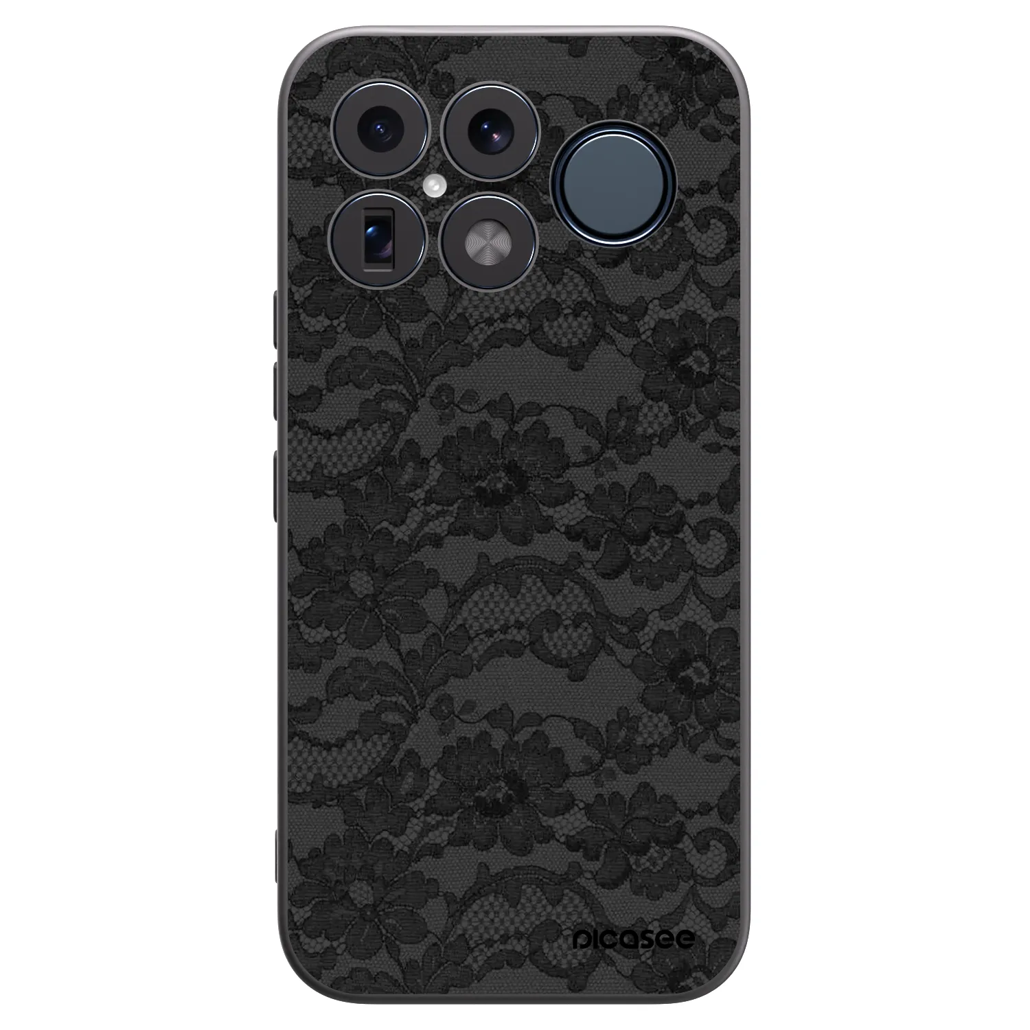 Picasee silikonowe czarne etui na Xiaomi Poco F8 Ultra - Dark Elegance