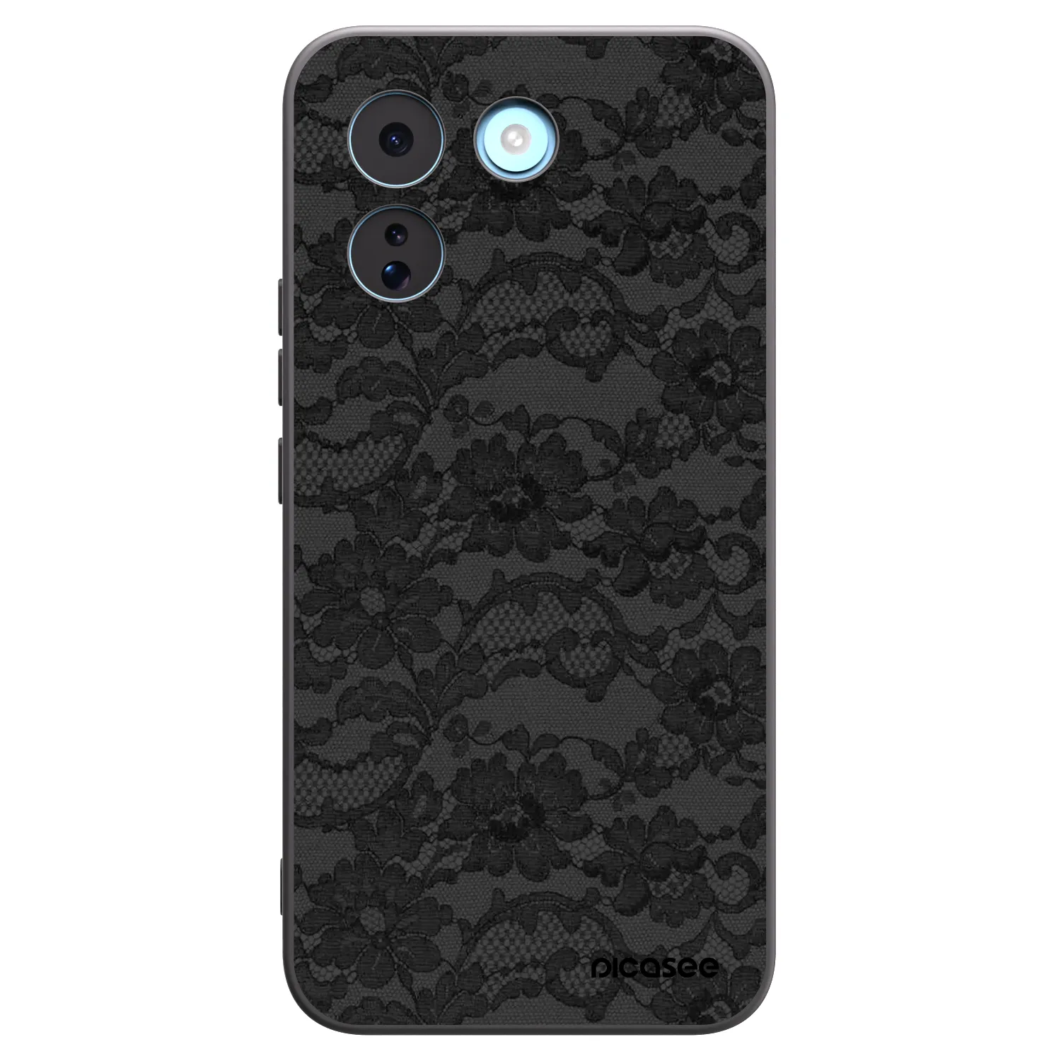 Picasee silikonowe czarne etui na Xiaomi Redmi Note 17 Pro MAX 5G - Dark Elegance