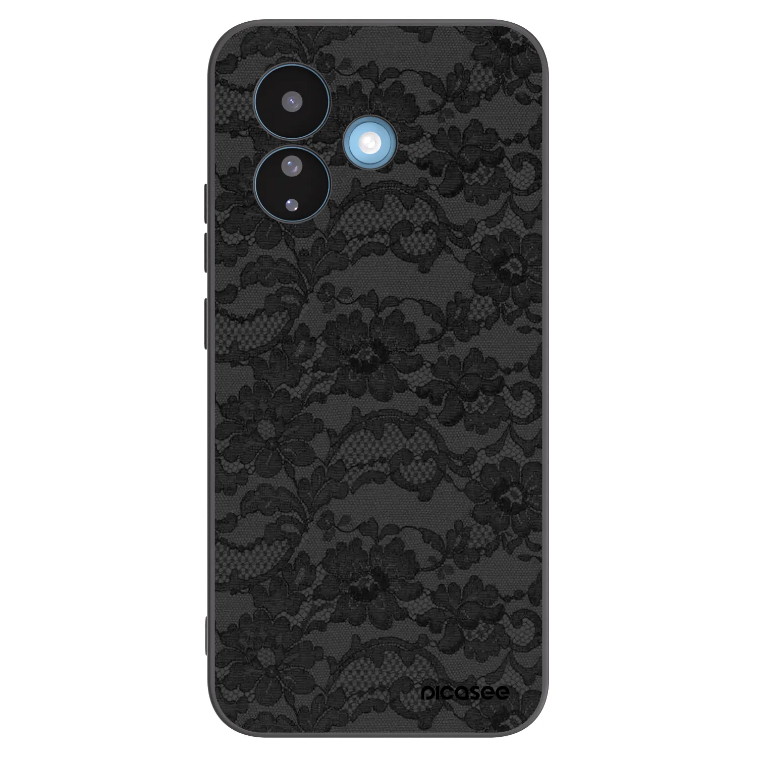 Picasee silikonowe czarne etui na Xiaomi Redmi Note 17 Pro 5G - Dark Elegance