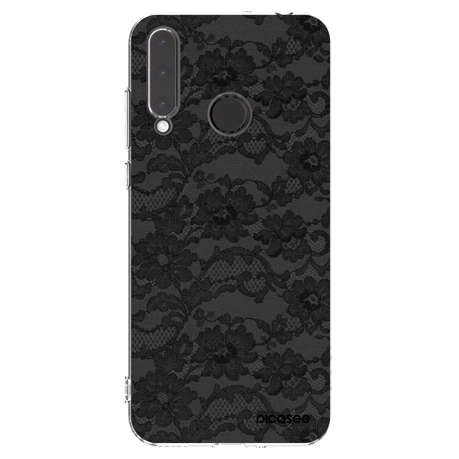 Picasee silikonowe przeźroczyste etui na Honor 20 Lite - Dark Elegance