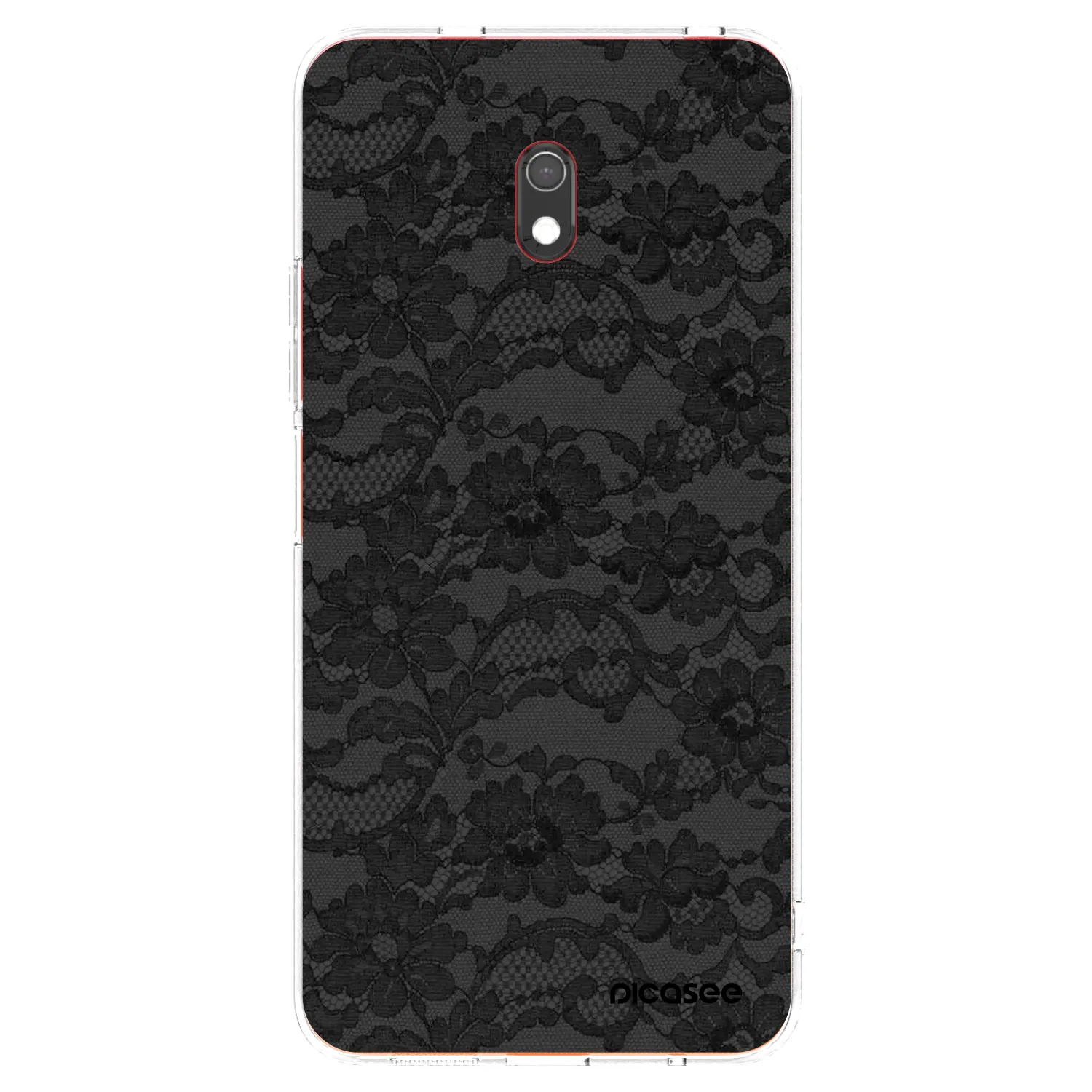 Picasee silikonowe przeźroczyste etui na Xiaomi Redmi 8A - Dark Elegance
