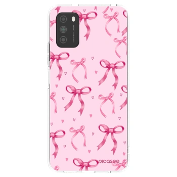 Picasee silikonowe przeźroczyste etui na Xiaomi Poco M3 - Bow Aesthetic