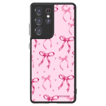 Picasee ULTIMATE CASE na Samsung Galaxy S21 Ultra 5G G998B - Bow Aesthetic