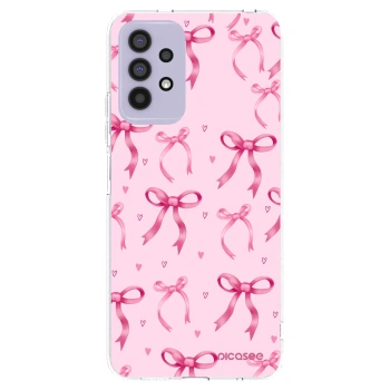 Picasee silikonowe przeźroczyste etui na Samsung Galaxy A32 4G SM-A325F - Bow Aesthetic