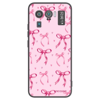 Picasee silikonowe czarne etui na Xiaomi Mi 11 Ultra - Bow Aesthetic