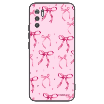 Picasee silikonowe czarne etui na Xiaomi Poco M3 Pro 5G - Bow Aesthetic