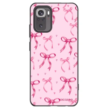 Picasee silikonowe czarne etui na Xiaomi Redmi Note 11S 4G - Bow Aesthetic