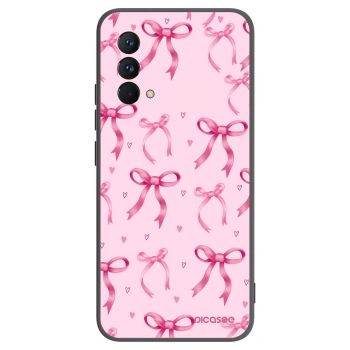 Picasee silikonowe czarne etui na Realme GT Master Edition 5G - Bow Aesthetic