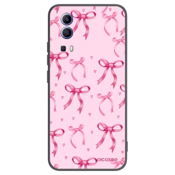 Picasee silikonowe czarne etui na Vivo Y52 5G - Bow Aesthetic