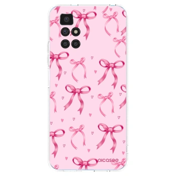 Picasee silikonowe przeźroczyste etui na Xiaomi Redmi 10 (2022) - Bow Aesthetic