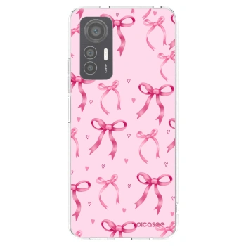 Picasee silikonowe przeźroczyste etui na Xiaomi 12 Lite - Bow Aesthetic