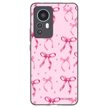 Picasee silikonowe czarne etui na Xiaomi 12T Pro - Bow Aesthetic