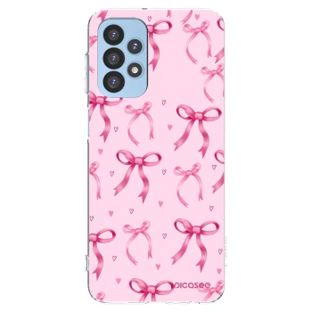 Picasee silikonowe przeźroczyste etui na Samsung Galaxy A23 A235F 4G - Bow Aesthetic