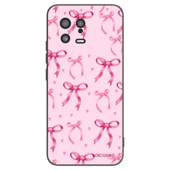 Picasee silikonowe czarne etui na Xiaomi 13 - Bow Aesthetic