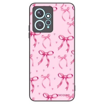Picasee silikonowe czarne etui na Xiaomi Redmi Note 12 4G - Bow Aesthetic