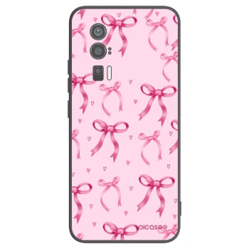 Picasee silikonowe czarne etui na Xiaomi Poco F5 Pro 5G - Bow Aesthetic