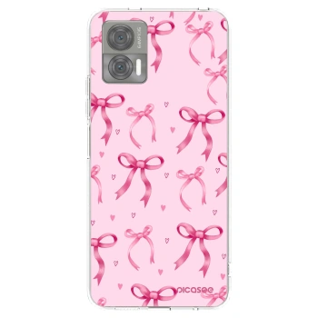 Picasee silikonowe przeźroczyste etui na Motorola Edge 30 Neo - Bow Aesthetic