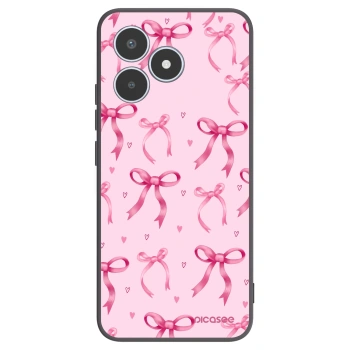 Picasee silikonowe czarne etui na Realme C53 - Bow Aesthetic