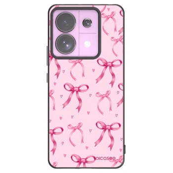 Picasee silikonowe czarne etui na Xiaomi Redmi Note 13 Pro 5G - Bow Aesthetic