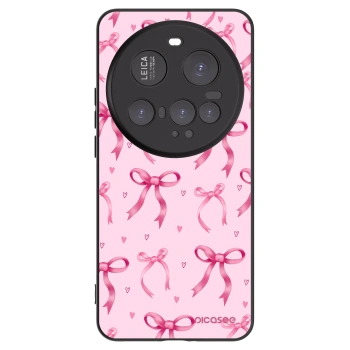 Picasee silikonowe czarne etui na Xiaomi 15 Ultra - Bow Aesthetic