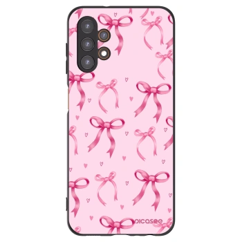 Picasee silikonowe czarne etui na Samsung Galaxy A13 5G - Bow Aesthetic