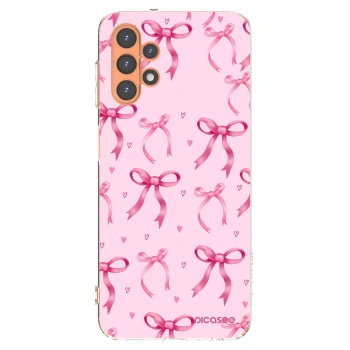 Picasee silikonowe przeźroczyste etui na Samsung Galaxy A13 5G - Bow Aesthetic