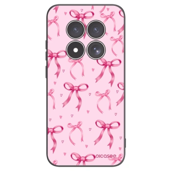 Picasee silikonowe czarne etui na Xiaomi Redmi Note 15 Pro 4G - Bow Aesthetic