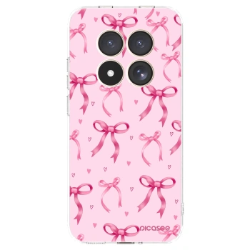 Picasee silikonowe przeźroczyste etui na Xiaomi Redmi Note 15 Pro 4G - Bow Aesthetic