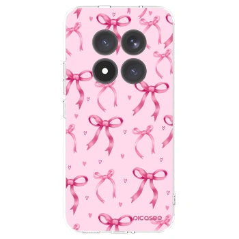 Picasee silikonowe przeźroczyste etui na Xiaomi Redmi Note 15 Pro+ - Bow Aesthetic