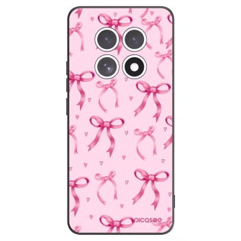 Picasee silikonowe czarne etui na Xiaomi Redmi Note 15 4G - Bow Aesthetic