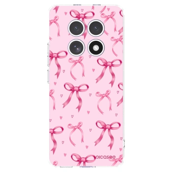 Picasee silikonowe przeźroczyste etui na Xiaomi Redmi Note 15 4G - Bow Aesthetic