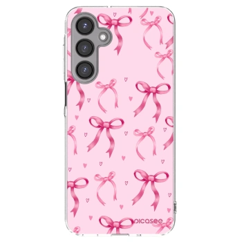 Picasee silikonowe przeźroczyste etui na Samsung Galaxy A16 4G - Bow Aesthetic