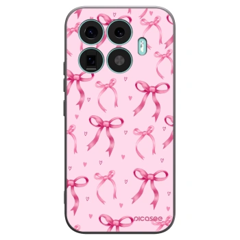 Picasee silikonowe czarne etui na Xiaomi 17T - Bow Aesthetic