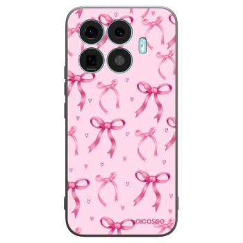 Picasee silikonowe czarne etui na Xiaomi 17T Pro - Bow Aesthetic