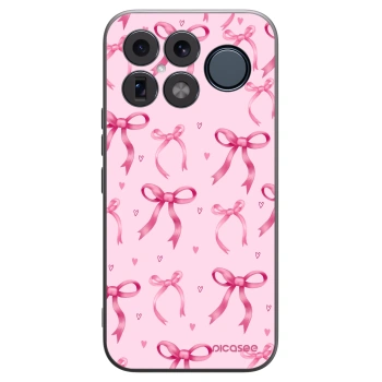 Picasee silikonowe czarne etui na Xiaomi Poco F8 Ultra - Bow Aesthetic
