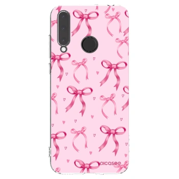 Picasee silikonowe przeźroczyste etui na Honor 20 Lite - Bow Aesthetic