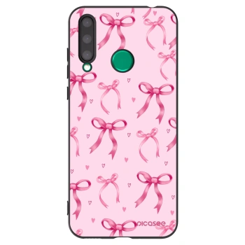 Picasee silikonowe czarne etui na Honor 20 Lite - Bow Aesthetic