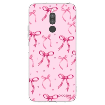 Picasee silikonowe przeźroczyste etui na Xiaomi Redmi 8 - Bow Aesthetic