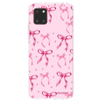 Picasee silikonowe przeźroczyste etui na Samsung Galaxy Note 10 Lite N770F - Bow Aesthetic