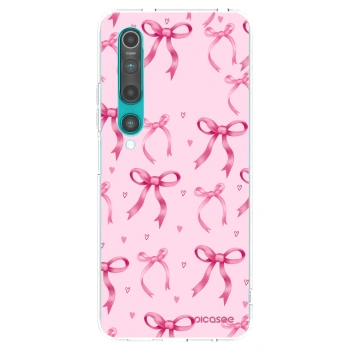 Picasee silikonowe przeźroczyste etui na Xiaomi Mi 10 - Bow Aesthetic