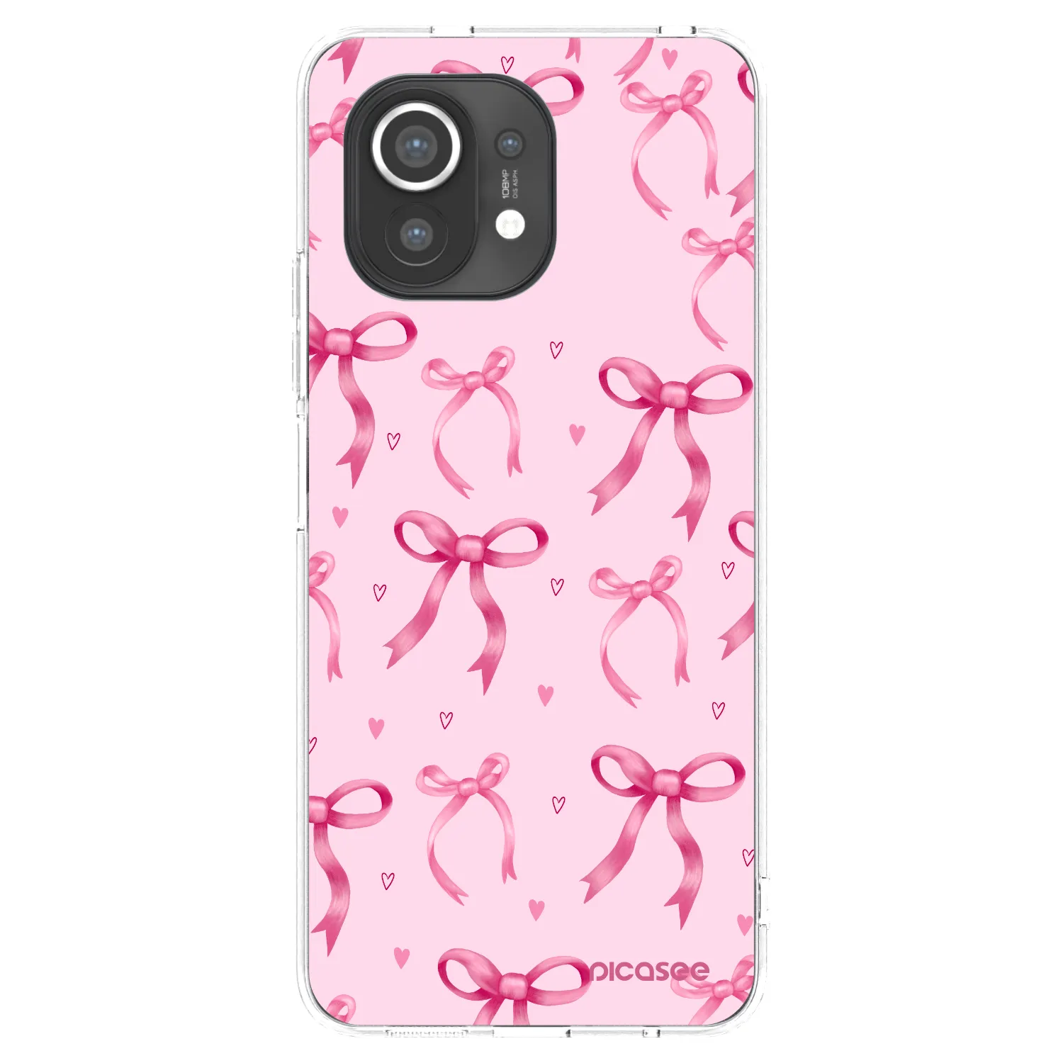 Picasee silikonowe przeźroczyste etui na Xiaomi Mi 11 - Bow Aesthetic